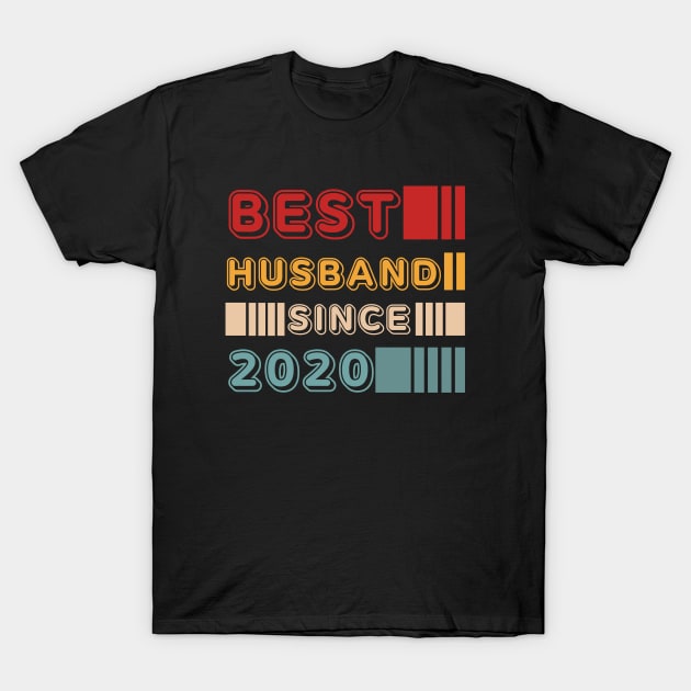 Wedding - Best husband since 2020 T-Shirt by JunThara